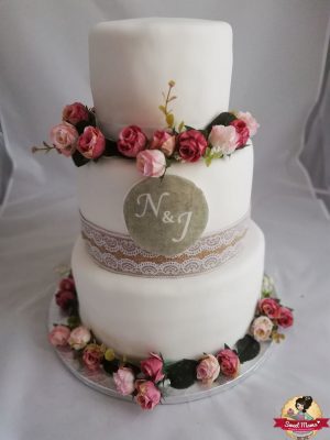 Wedding Cake décoré