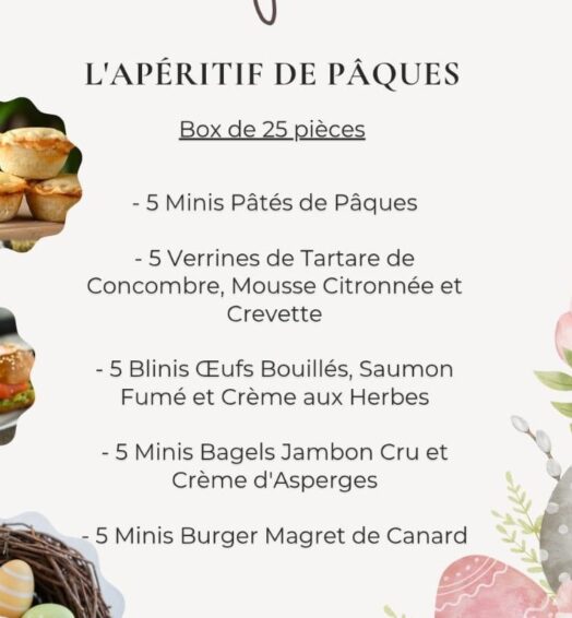 Box apéritive de Pâques
